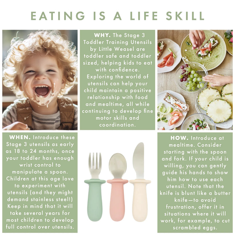 Toddler Utensils - Stage 3