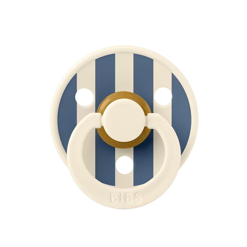 BIBS STUDIO Colour Pacifier Block | Ivory Steel Blue