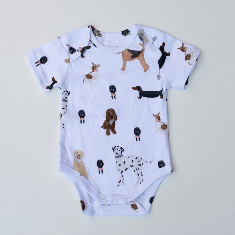 Organic Cotton Short Sleeve Babygrow