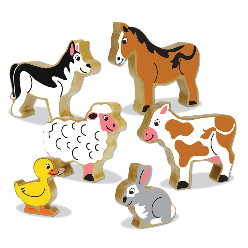 Wooden Block Animals