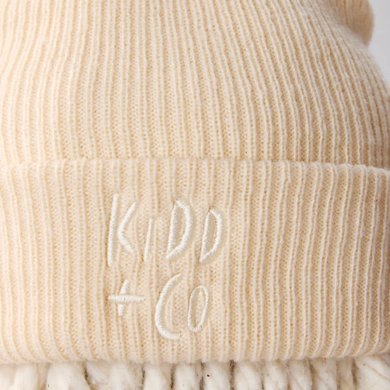 Knit Beanies | Beige