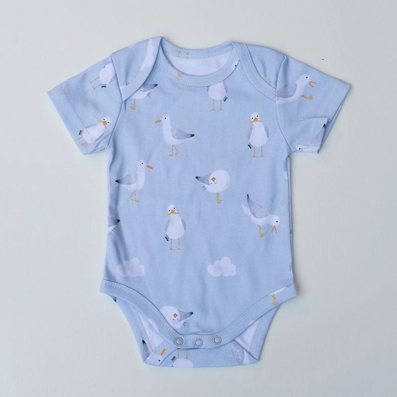 Organic Cotton Short Sleeve Babygrow