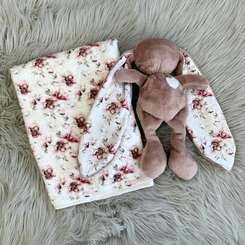 Cuddle Bunny | Pink with Printed Ears