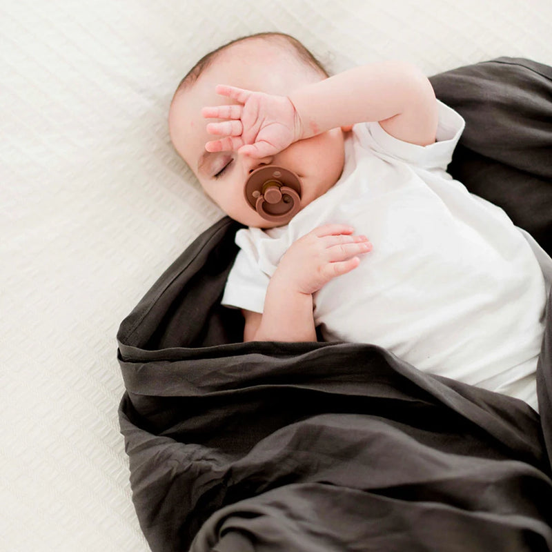RING SLING - Black Linen