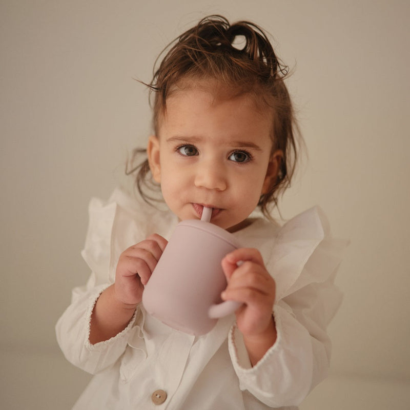 Silicone Training Cup & Straw