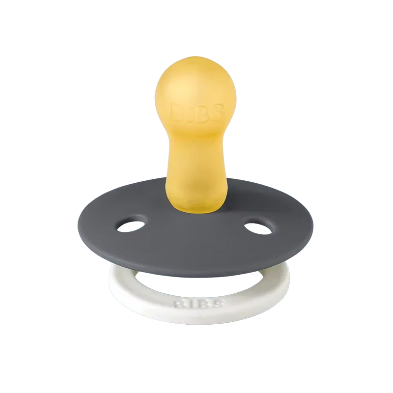 BIBS Colour GLOW Pacifier 1 Pack | Iron