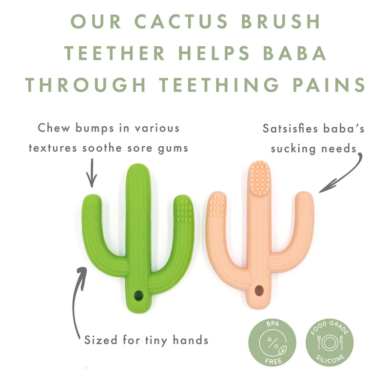 Cactus Brush Teether