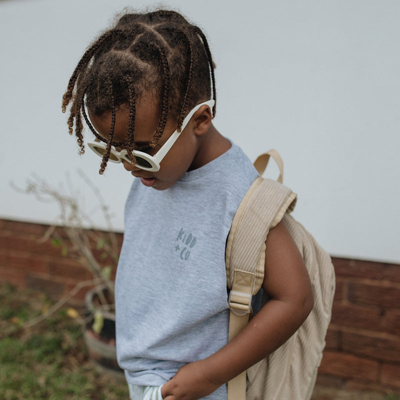 Bali Beach Vest | Light Grey