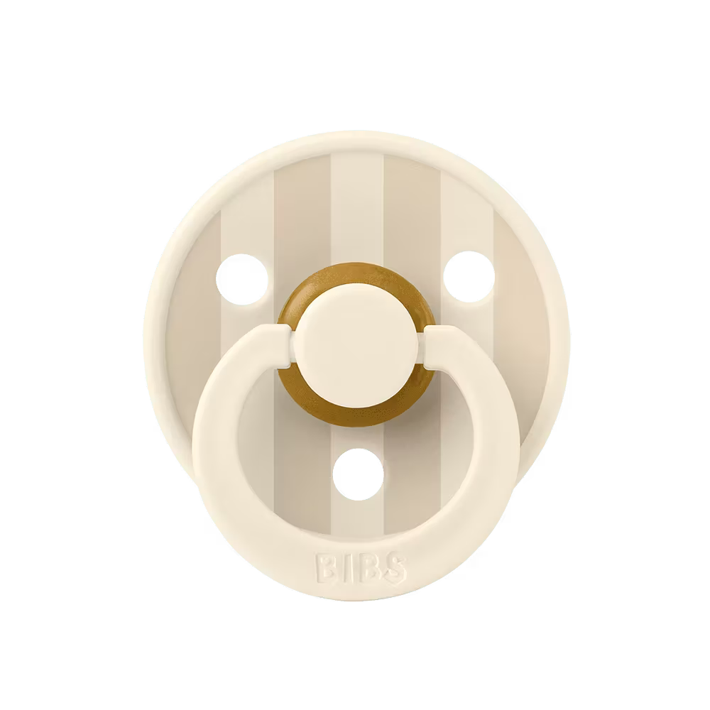 BIBS STUDIO Colour Pacifier Block | Ivory Vanilla