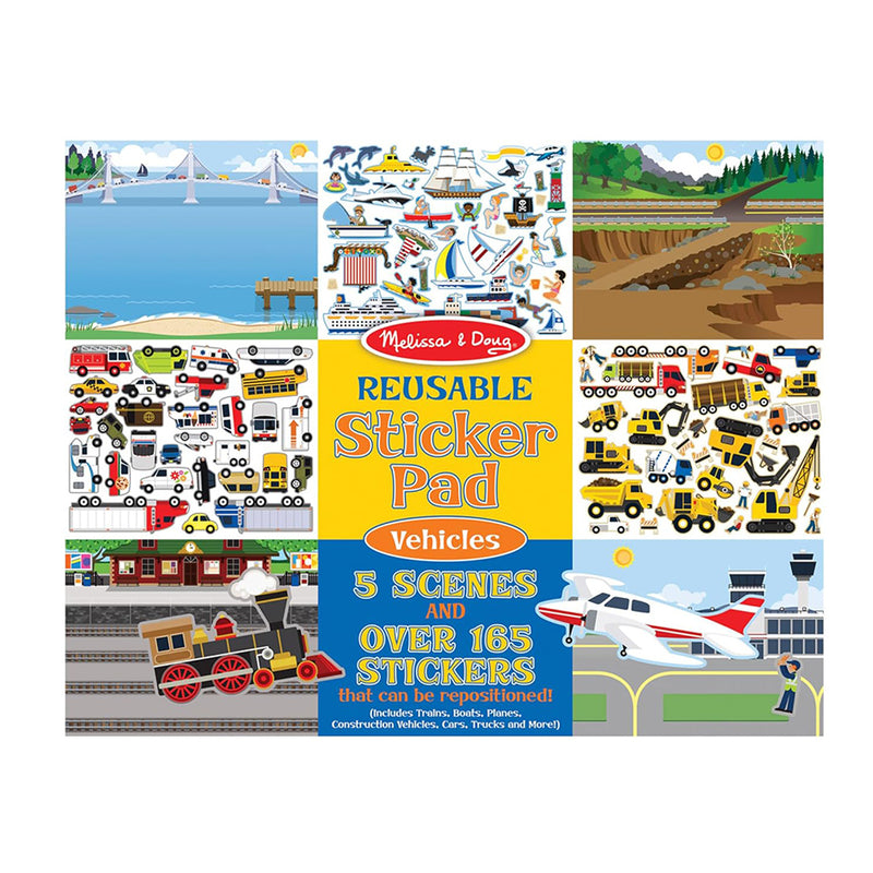 Reusable Sticker Pad | Vehicles