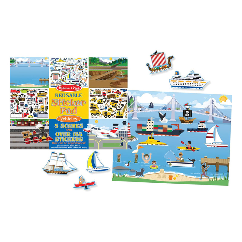 Reusable Sticker Pad | Vehicles