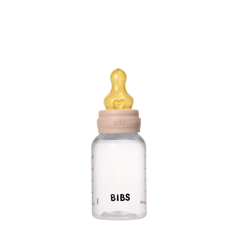 BIBS Baby BPA-Free PP Bottle Set 150ml Latex | Blush