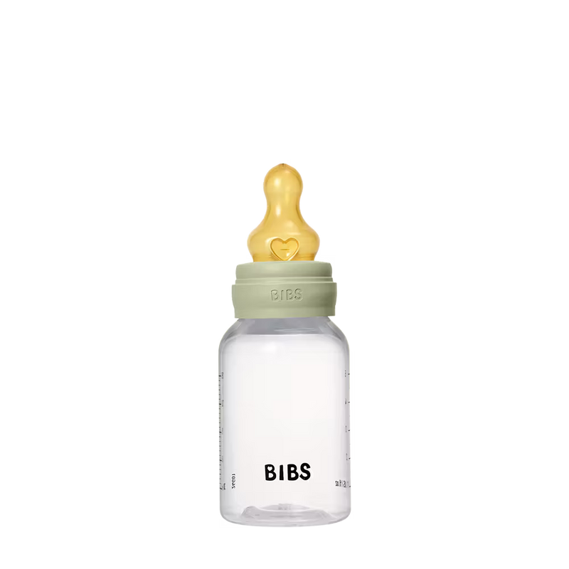 BIBS Baby BPA-Free PP Bottle Set 150ml Latex | Sage