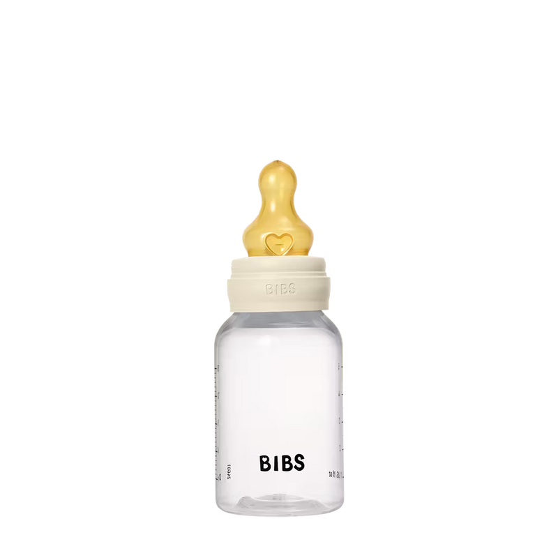 BIBS Baby BPA-Free PP Bottle Set 150ml Latex | Ivory