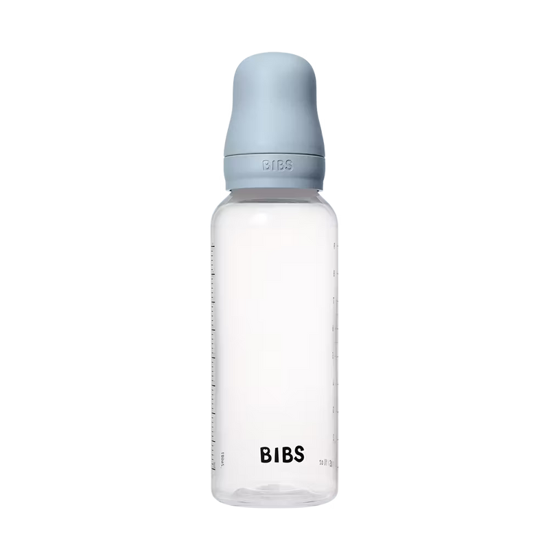 BIBS Baby BPA-Free PP Bottle Set 270ml Latex | Baby Blue
