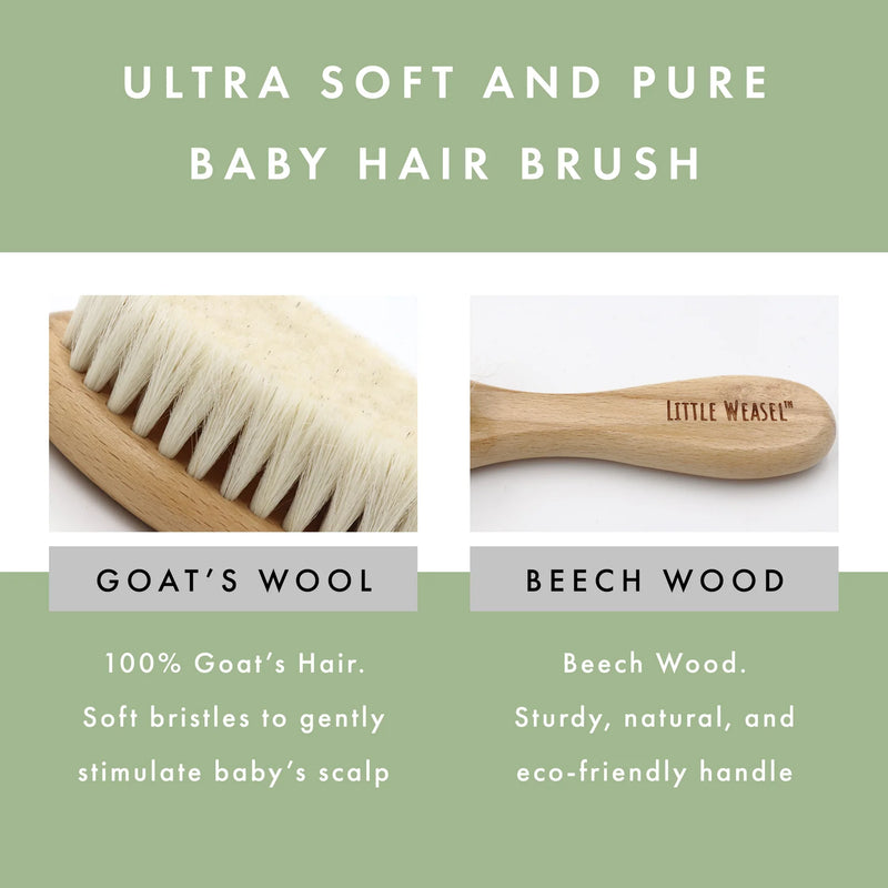 Beech Baby Hair Brush