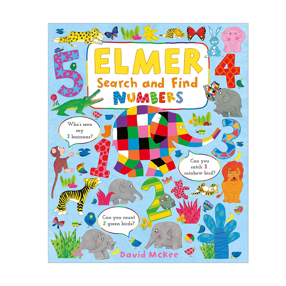 Elmer Search And Find Numbers | David McKee