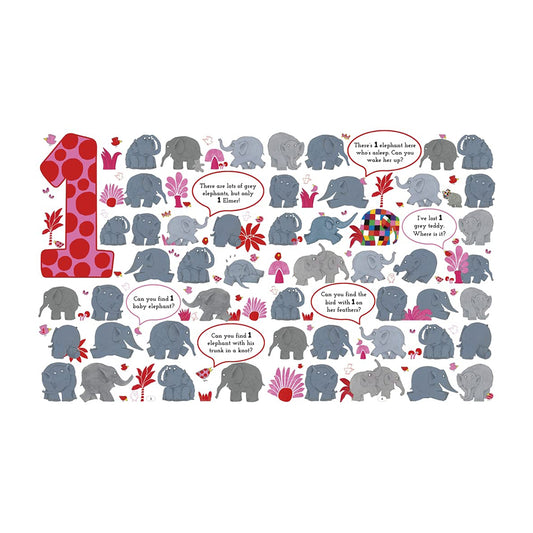 Elmer Search And Find Numbers | David McKee