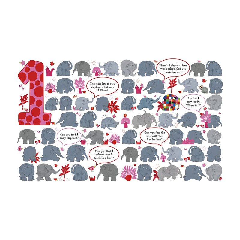 Elmer Search And Find Numbers | David McKee