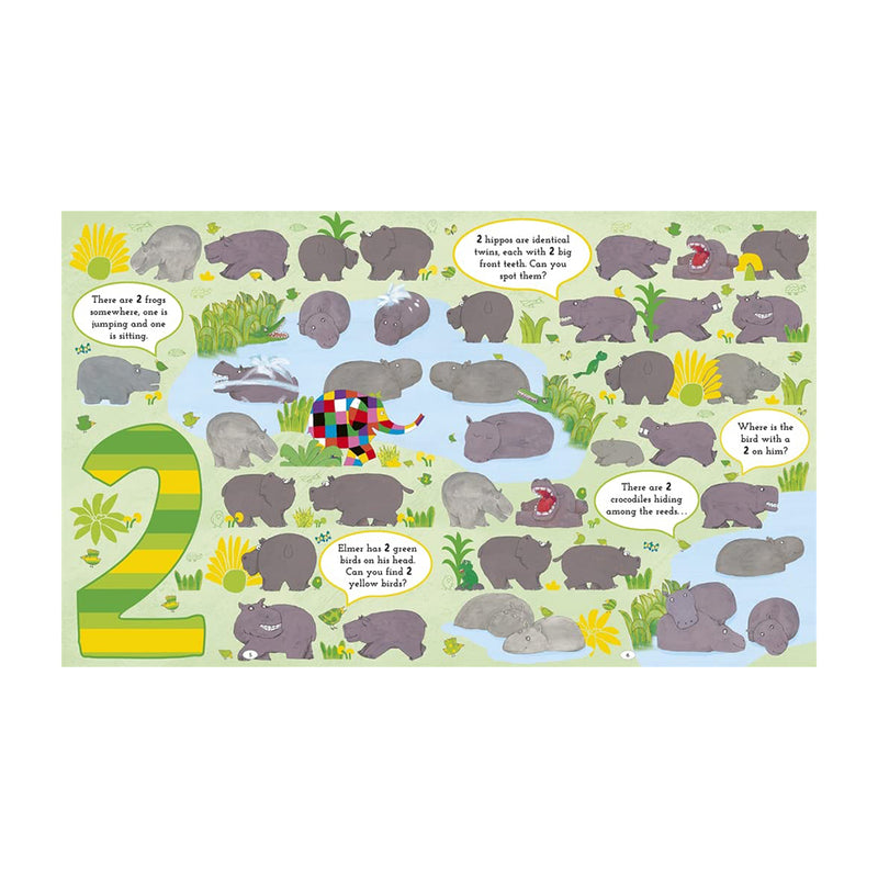 Elmer Search And Find Numbers | David McKee
