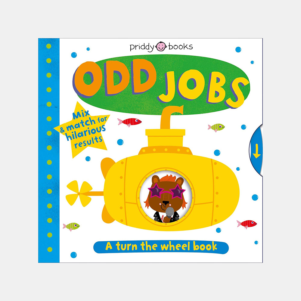 Turn the wheel : Odd Jobs: Mix & Match for hilarious results