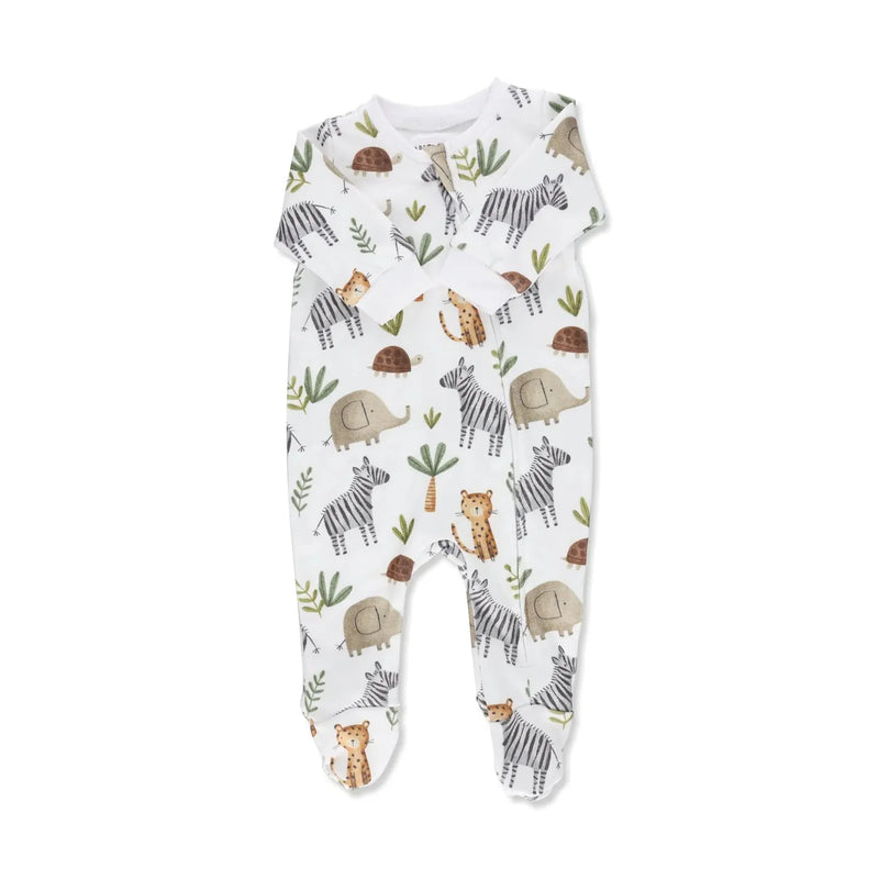 Baba Fishees Zip Up Romper
