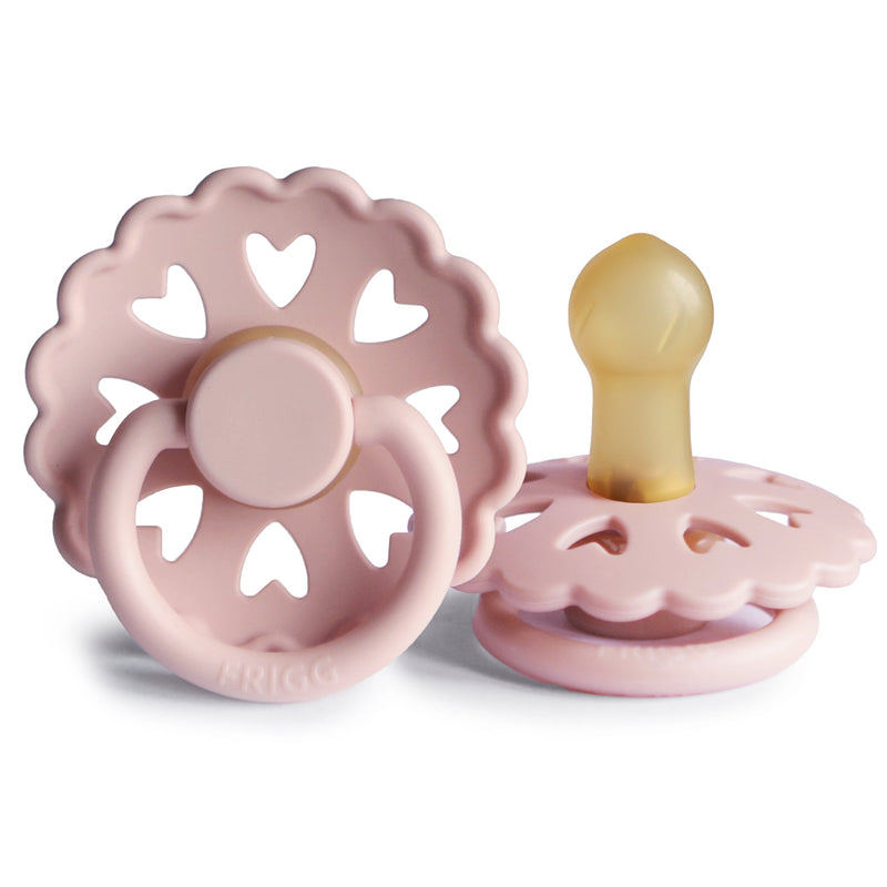 FRIGG Fairytale - Round Latex Pacifier - Thumbelina (Primrose)