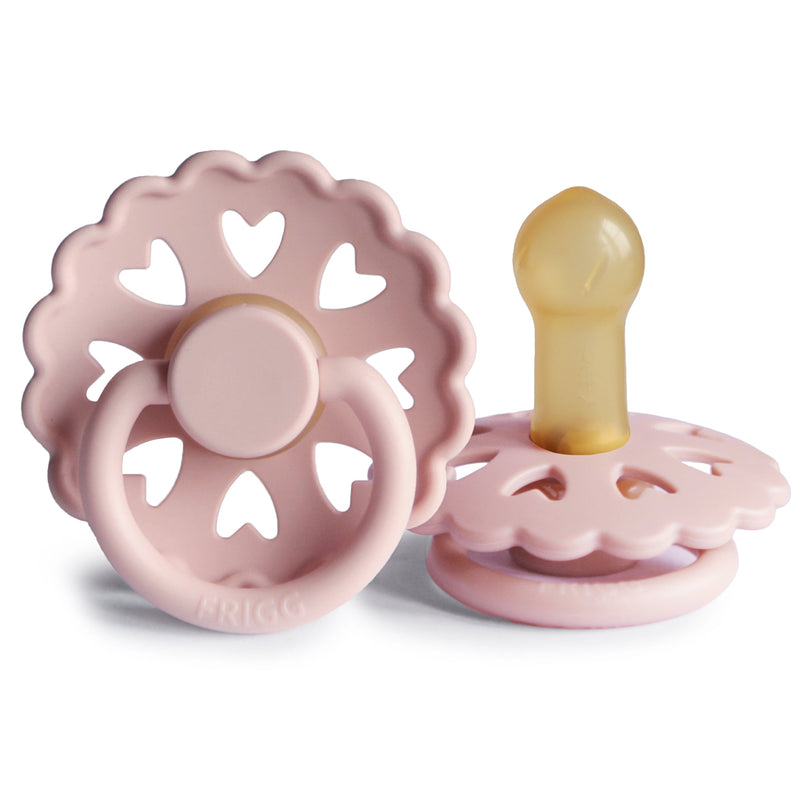 FRIGG Fairytale - Round Latex Pacifier - Thumbelina (Primrose)