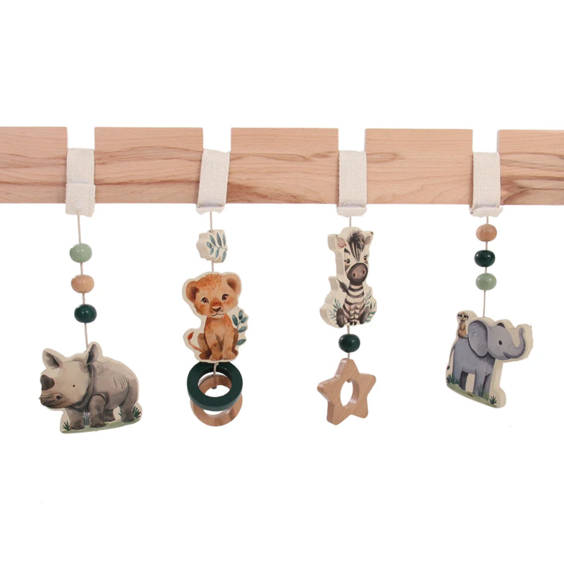 Wooden Baby Play Gym | On Safari
