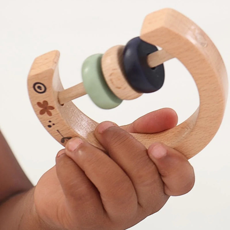 Wooden Rattle | Little Greyton