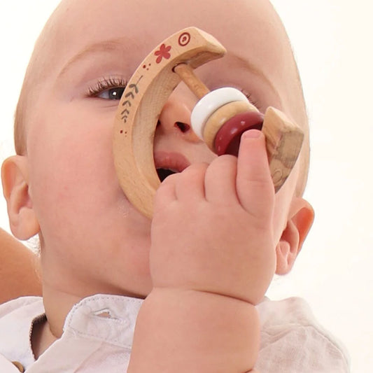 Wooden Rattle | Bebe Pure