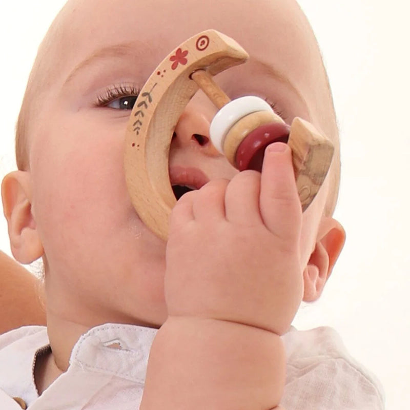 Wooden Rattle | Bebe Pure