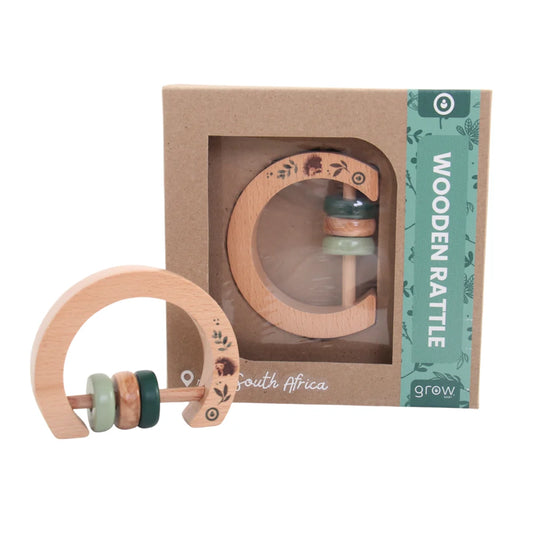 Wooden Rattle | On Safari