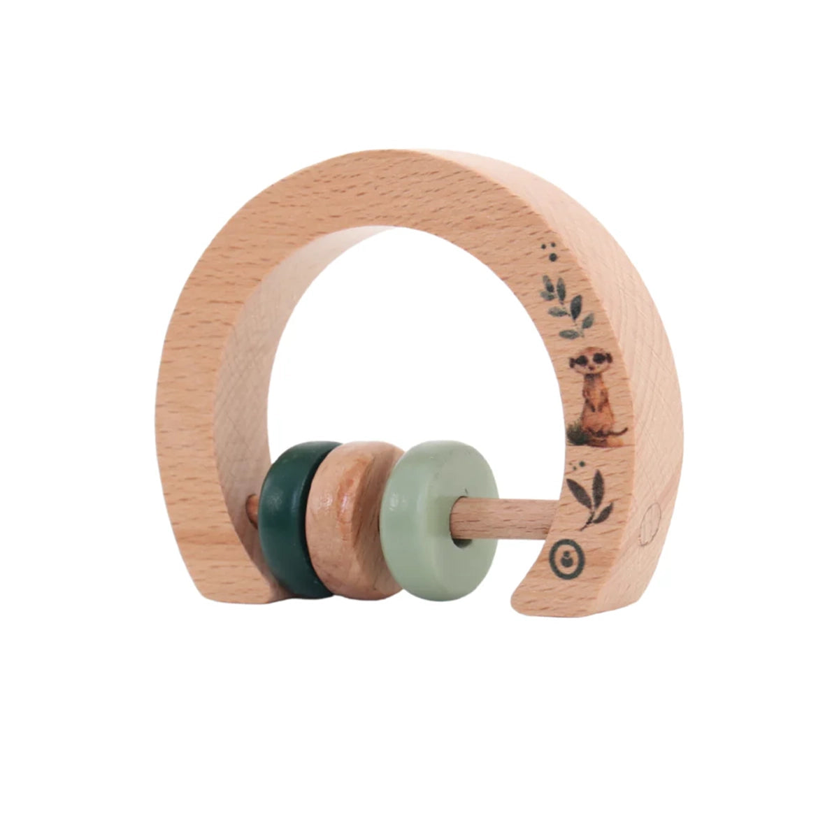 Wooden Rattle | On Safari