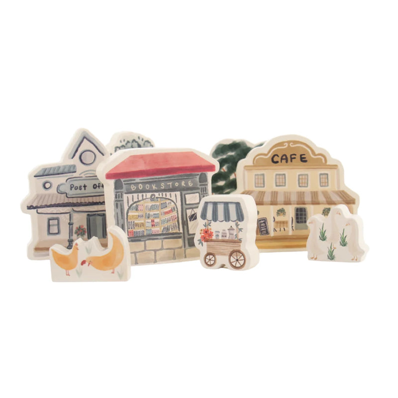 Main Street Play Set | 8 Piece Set