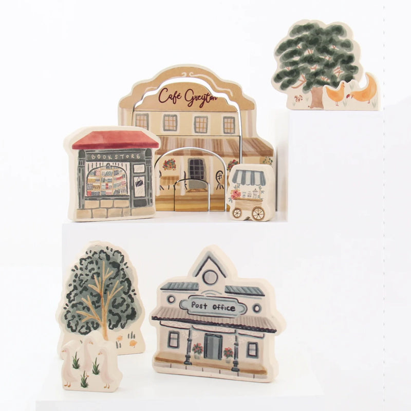 Main Street Play Set | 8 Piece Set