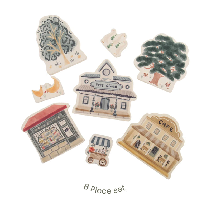 Main Street Play Set | 8 Piece Set