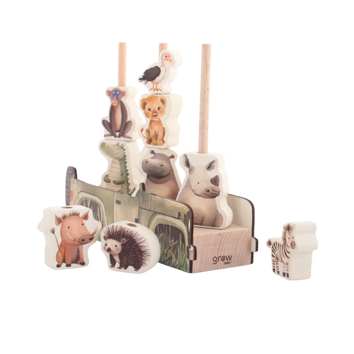 Abc Stackers Animal Stacker – The Village