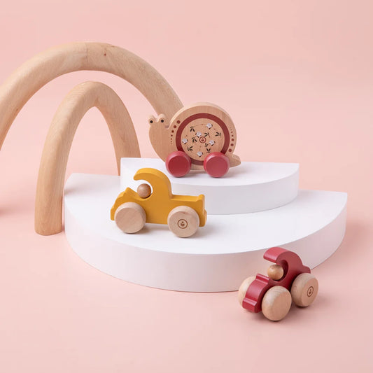 Snail Push Toy