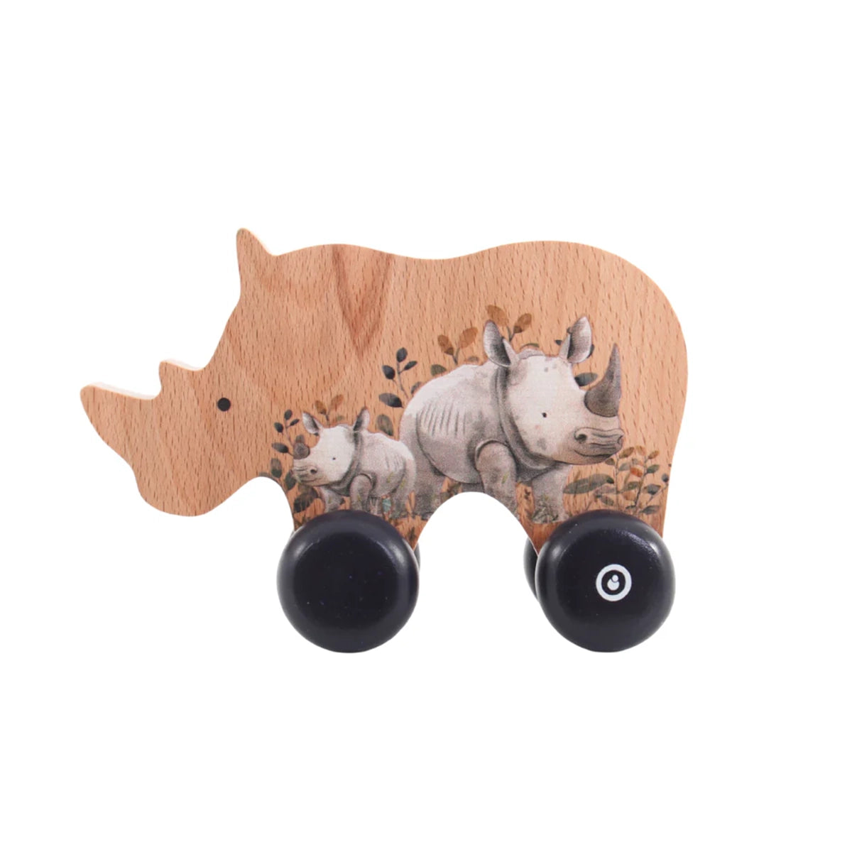 Rhino Push Toy