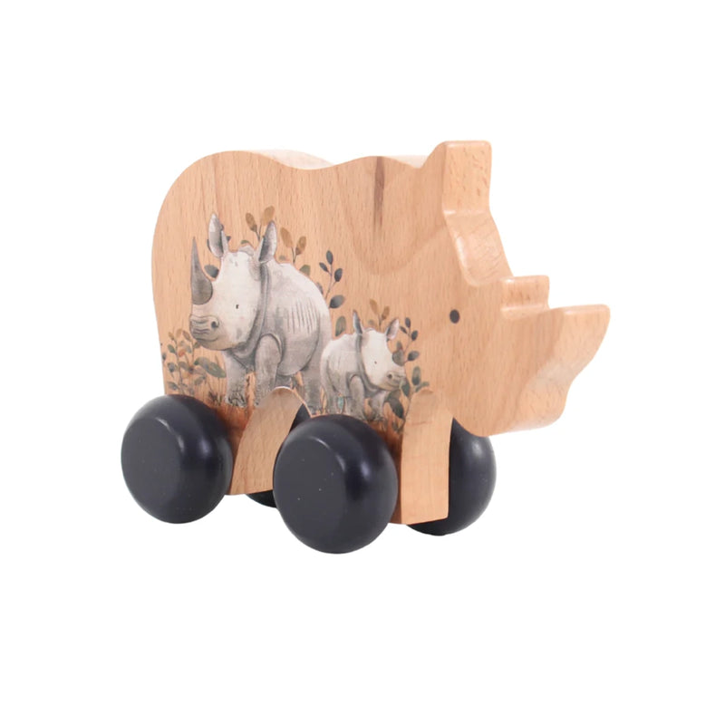 Rhino Push Toy
