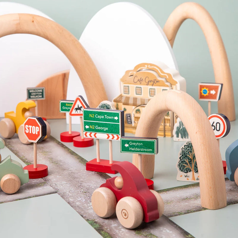 City Road Signs | 10 Piece Set