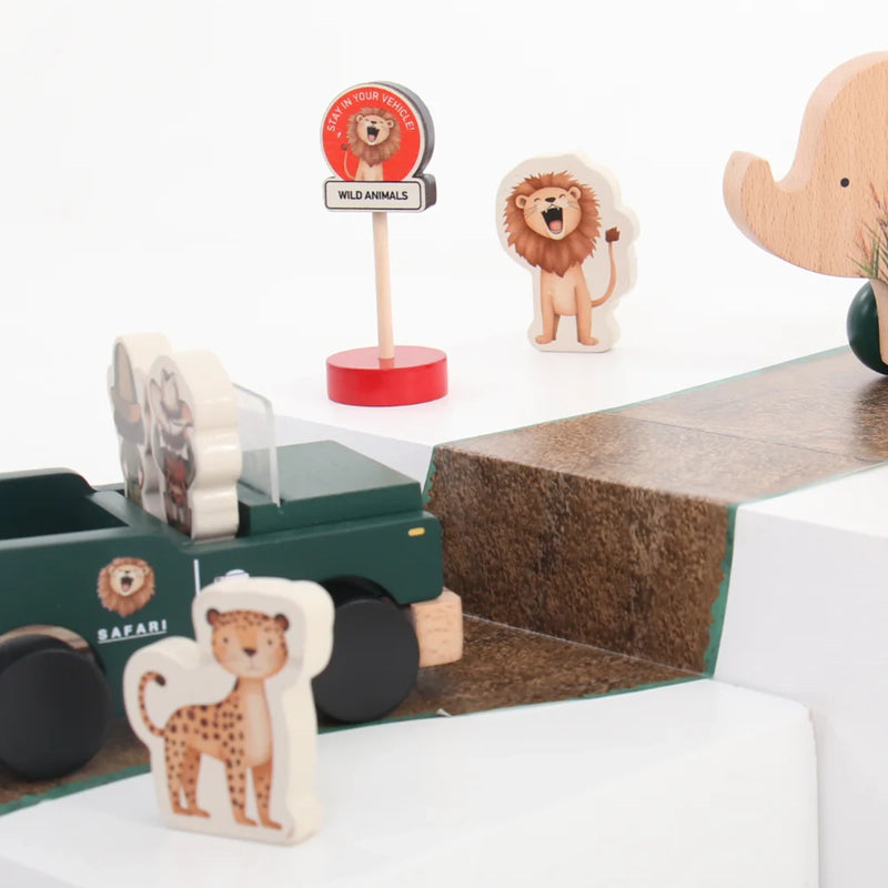 Safari Road Signs | 10 Piece Set