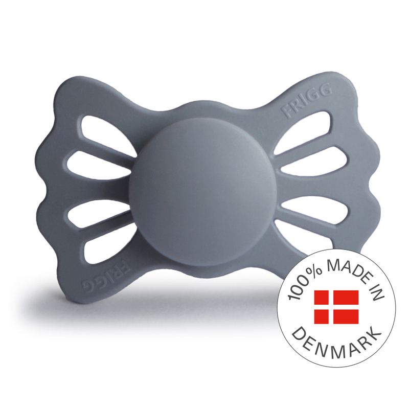 FRIGG Lucky - Great Gray - Symmetrical Silicone Pacifier