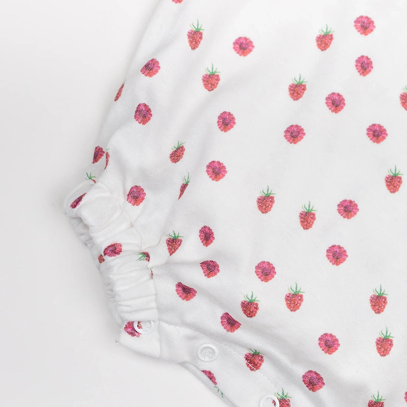 Mase Romper | Raspberry