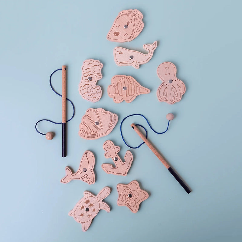 Magnetic Fishing Game | 12 Piece Set