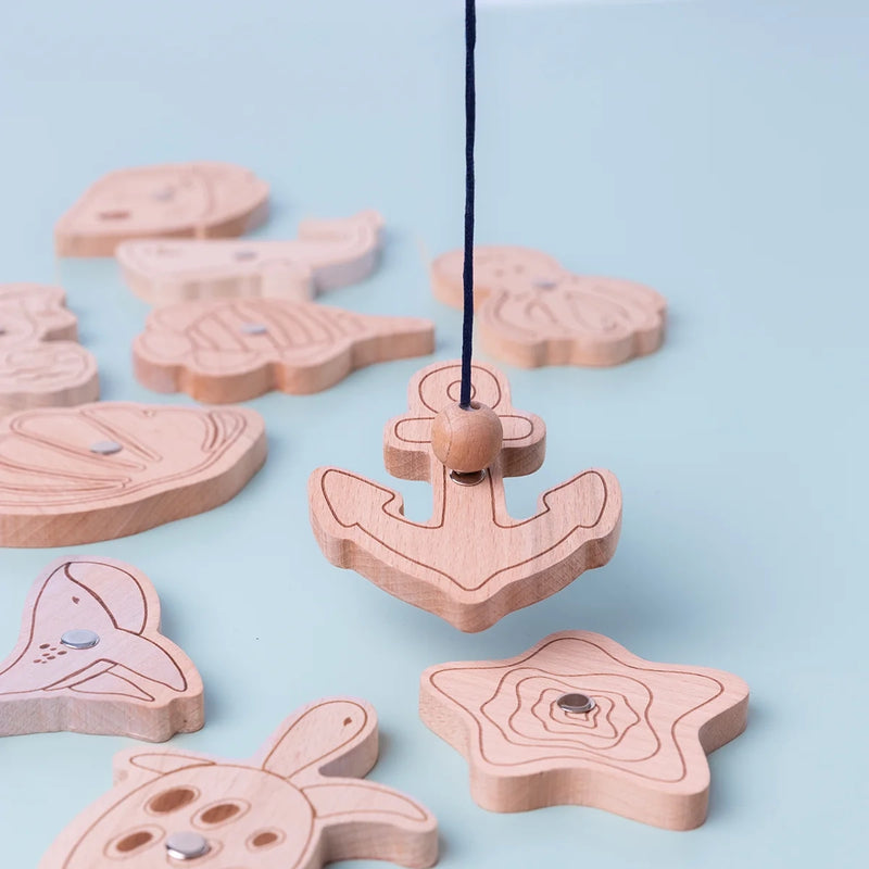 Magnetic Fishing Game | 12 Piece Set