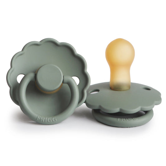 FRIGG Daisy - Round Latex Pacifier - Lily Pad