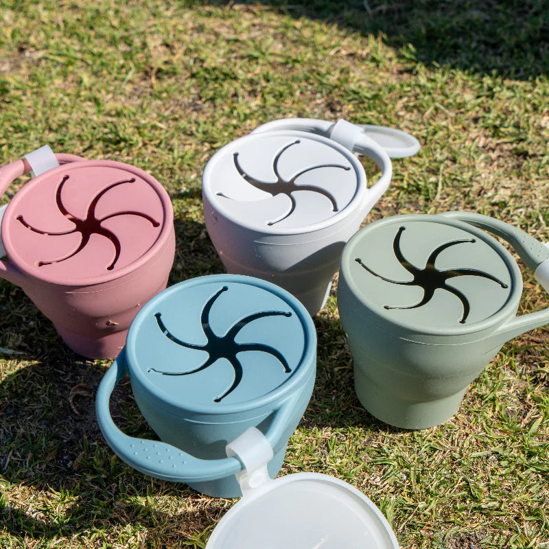 Stroll + Snack Cup | Baby Blue