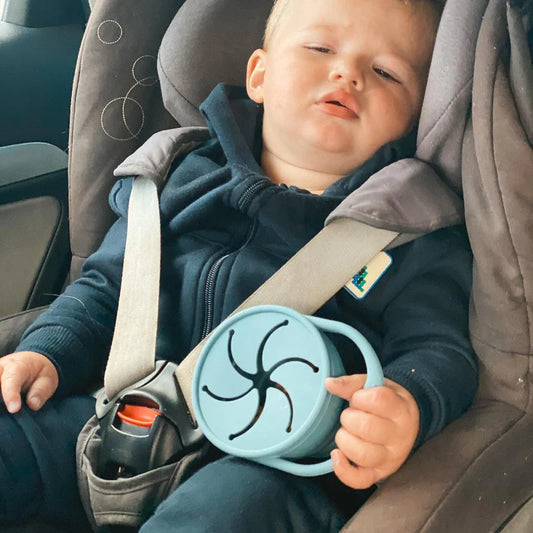 Stroll + Snack Cup | Baby Blue